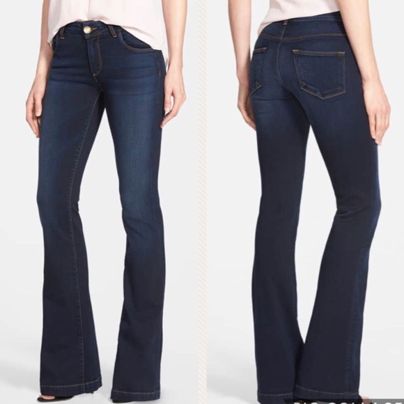 kut from the kloth wide leg jeans